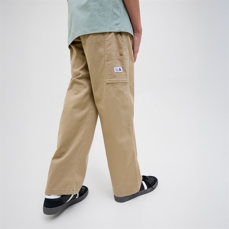 Boys Alex Carpenter Trousers Elmwood - Image 3