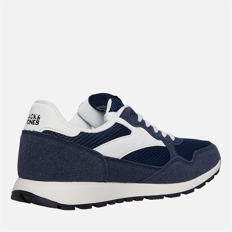 Mens Siwindon Combo Trainers Navy - Image 5