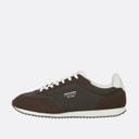 Mens Retro Runner Trainers Potting Soil