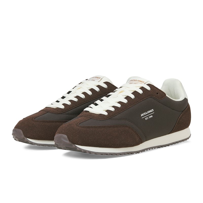 Mens Retro Runner Trainers Potting Soil - Image 4