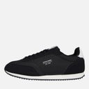 Mens Retro Runner Trainers Black