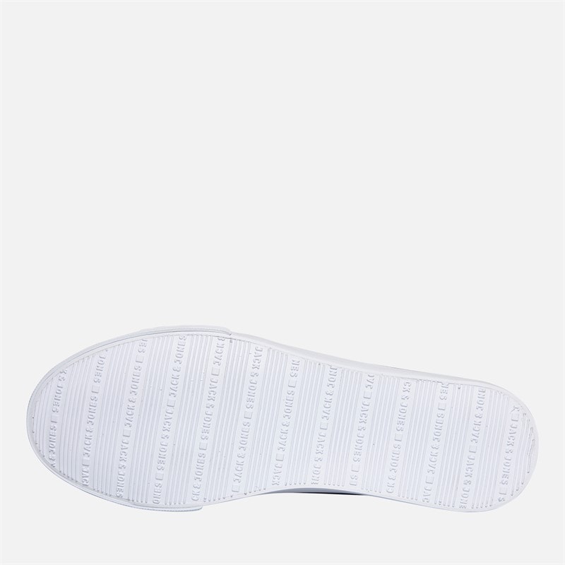 Mens Basic Canvas Trainers Navy Blazer - Image 2
