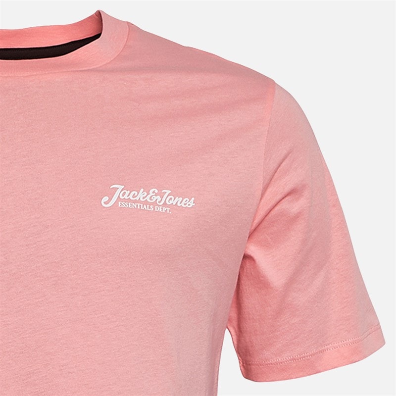 Mens Beau Three Pack T-Shirts Quartz Pink/Cashmere Blue/Moonbeam - Image 2
