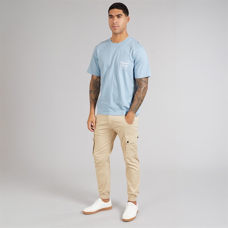 Mens Norrebro Typo T-Shirt Skyway - Image 3