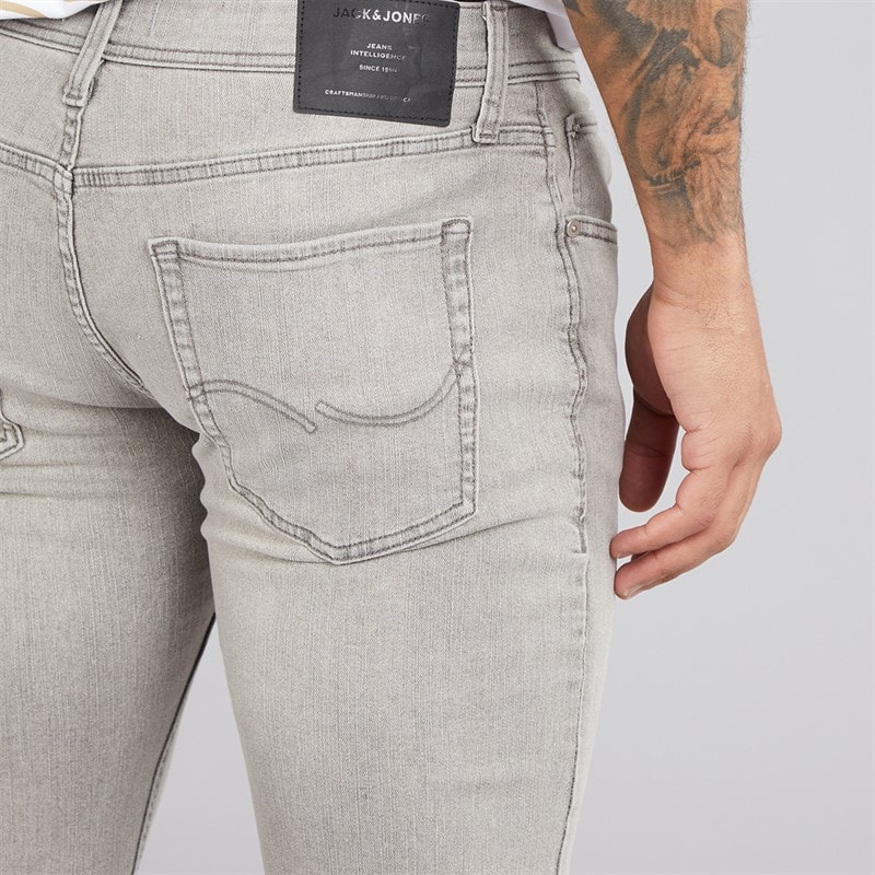 Mens Glenn Original 333 Slim Fit Jeans Grey Denim - Image 3