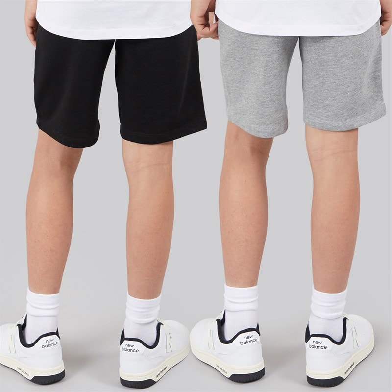 Boys Beau Two Pack Shorts Black - Image 2