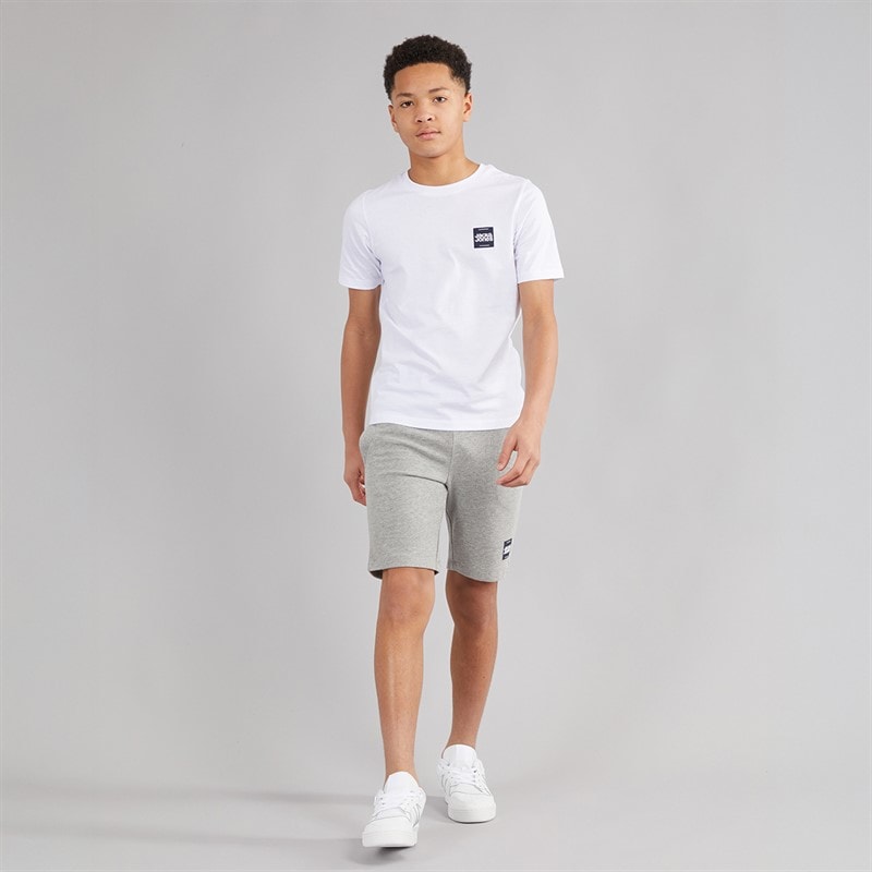 Boys Brandy T-Shirt And Shorts Set White - Image 3