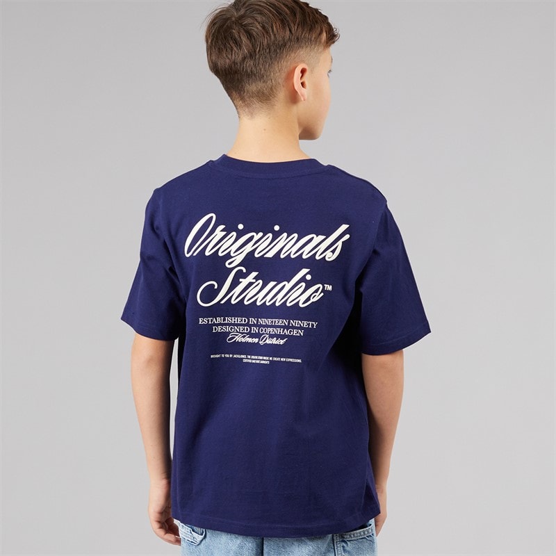 Boys Norrebro T-Shirt Ocean Cavern - Image 3