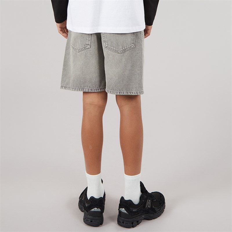 Boys Tony Akm 310 Shorts Grey Denim - Image 2