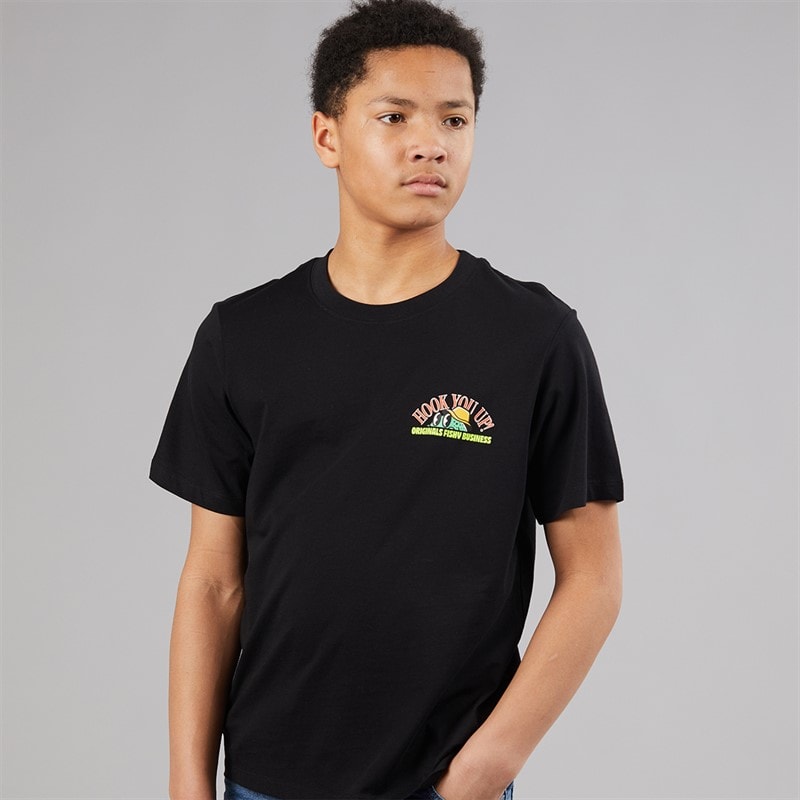Boys Bigwig T-Shirt Black - Image 2