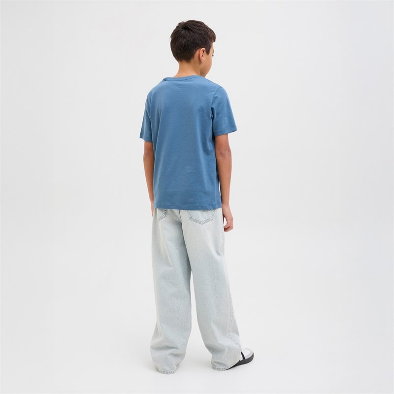 Boys Origin Wide Leg Jeans Blue Denim - Image 2