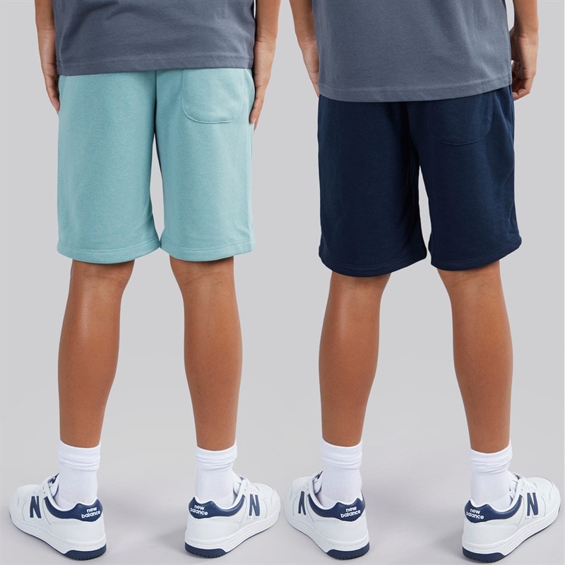 Boys Gordon Brandon Two Pack Shorts Navy Blazer - Image 2