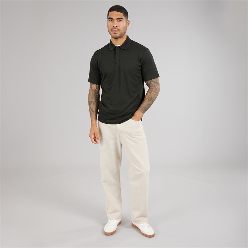 Mens Crodney Polo Shirt Peat - Image 4