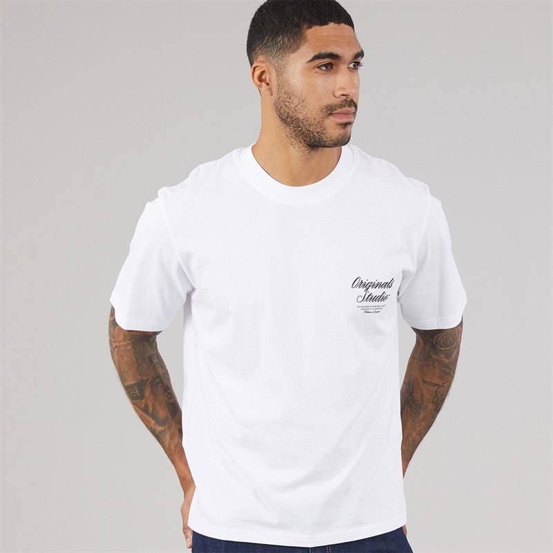 Mens Norrebro T-Shirt Bright White - Image 2