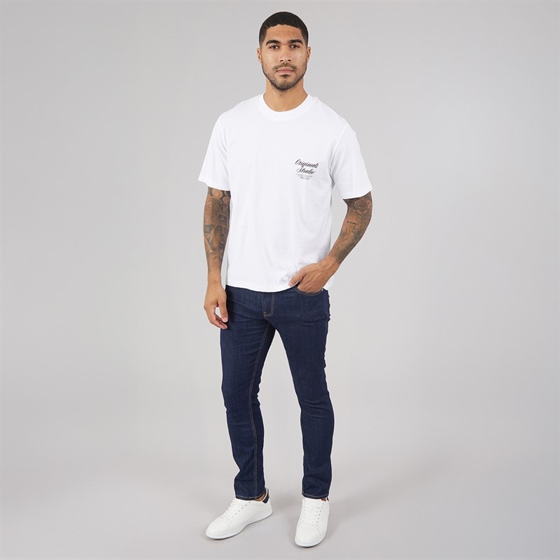 Mens Norrebro T-Shirt Bright White - Image 4