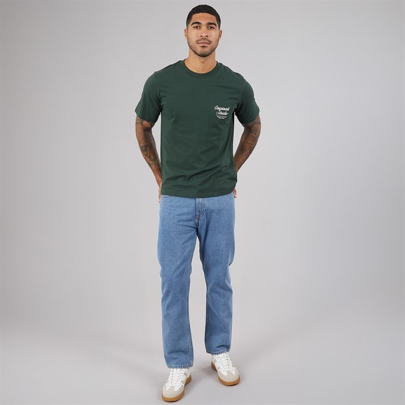Mens Chris Original Relaxed Fit Jeans Blue - Image 4
