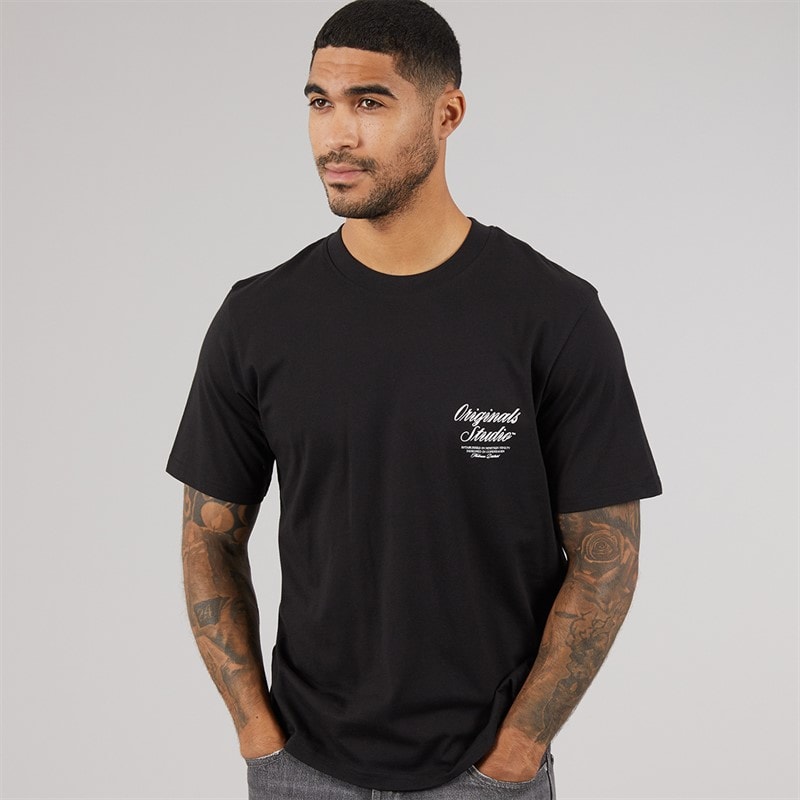 Mens Norrebro T-Shirt Black - Image 2
