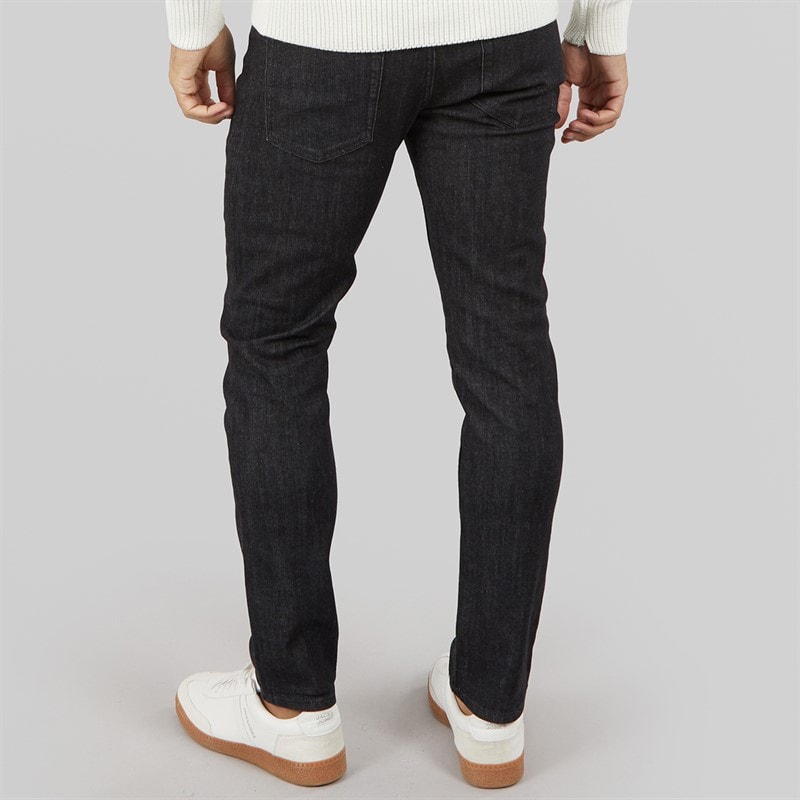 Mens Glenn Original Slim Fit Jeans Black - Image 2