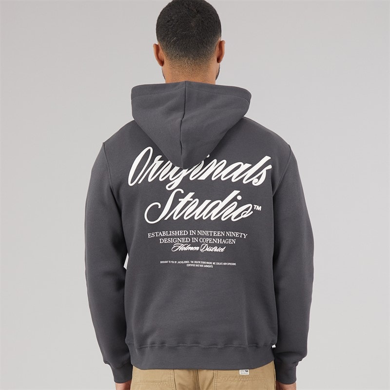 Mens Norrebro Hoodie Asphalt - Image 3