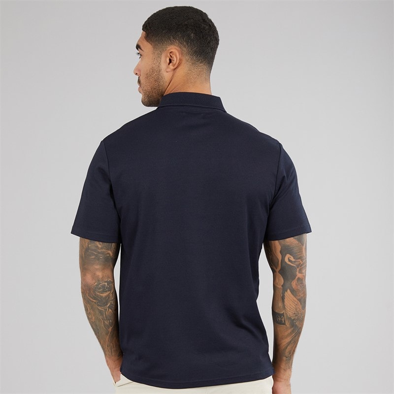 Mens Crodney Polo Shirt Night Sky - Image 2