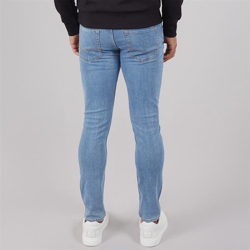 Mens Glenn Original Slim Fit Jeans Blue - Image 2