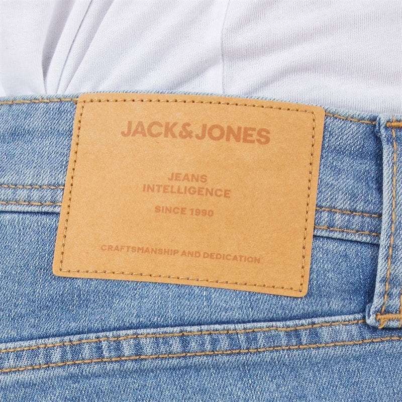 Mens Glenn Original Slim Fit Jeans Blue - Image 3