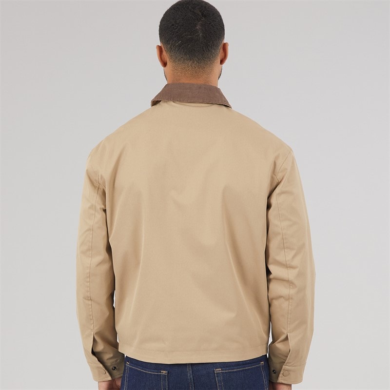 Mens River Utility Coat Weathered Teak - Image 3