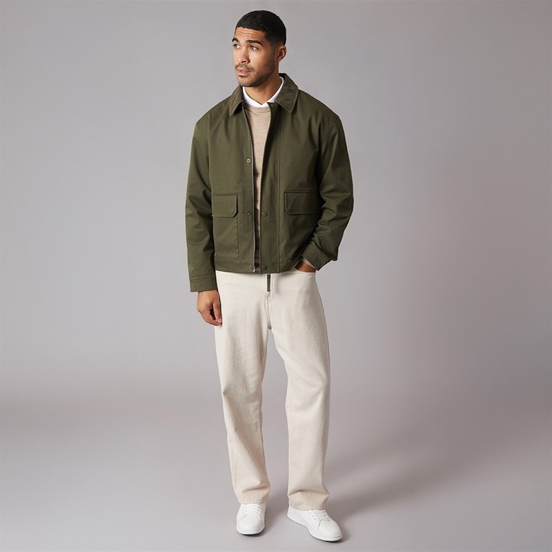 Mens River Utility Coat Forest Night - Image 4
