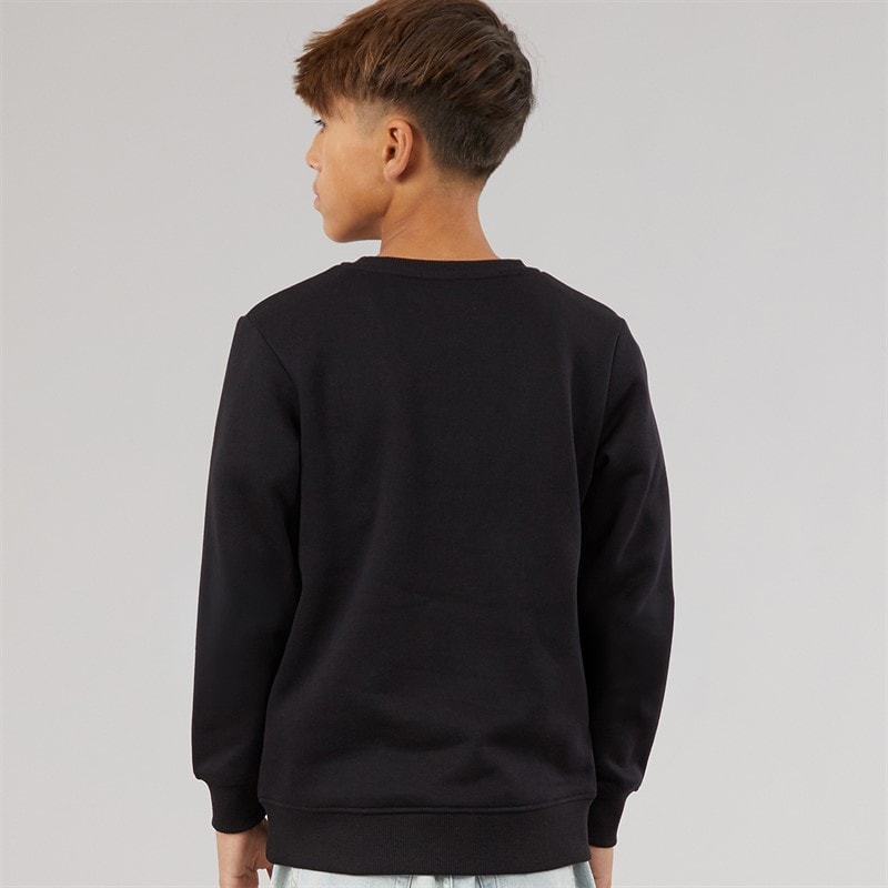 Boys Munk Sweatshirt Black - Image 2
