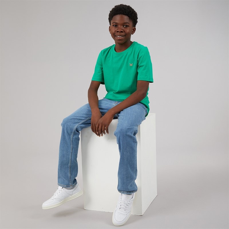 Boys Clark AKM 964 Jeans Blue Denim - Image 4