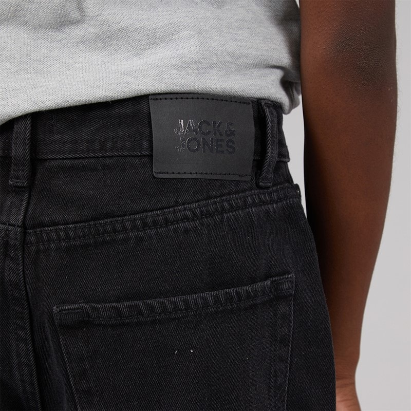 Boys Alex AKM 966 Jeans Black Denim - Image 3