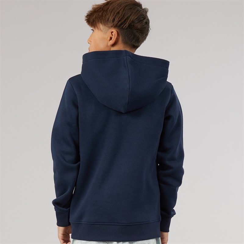 Boys Buster Hoodie Navy Blazer - Image 2