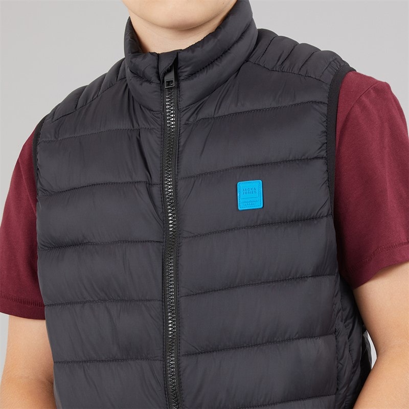 Boys Bradley Light Bodywarmer Black - Image 3