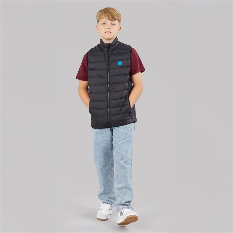 Boys Bradley Light Bodywarmer Black - Image 4