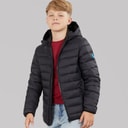 Boys Bradley Light Puffer Jacket Black