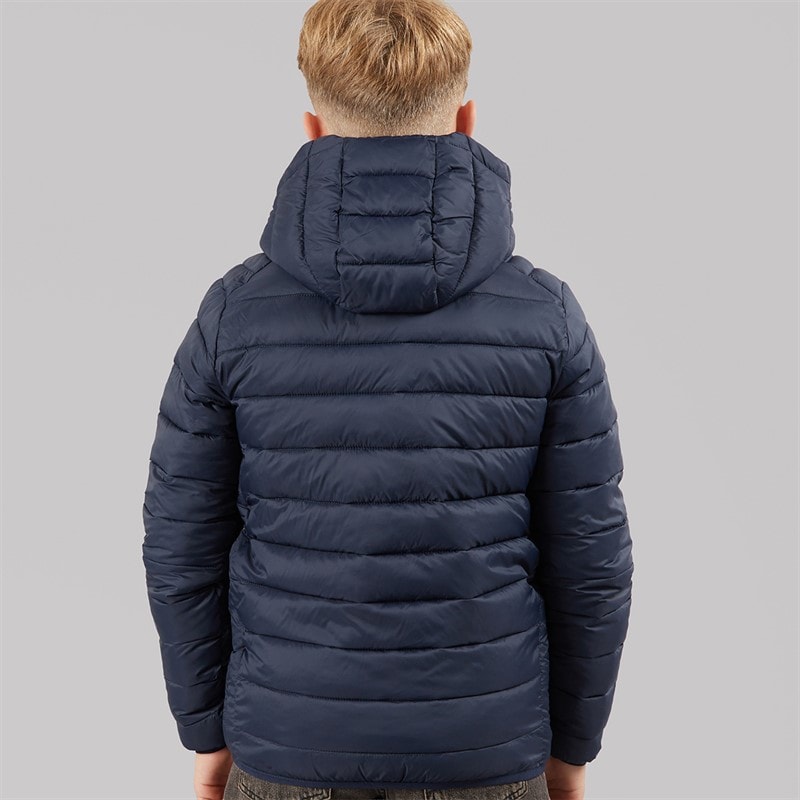 Boys Bradley Light Puffer Jacket Sky Captain - Image 2