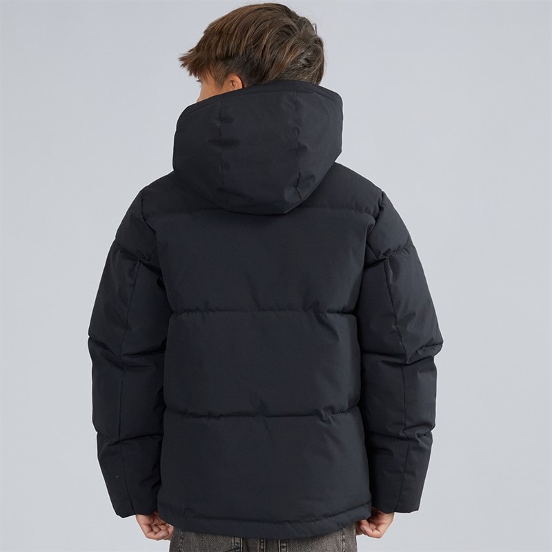 Boys Surface Puffer Jacket Black - Image 2