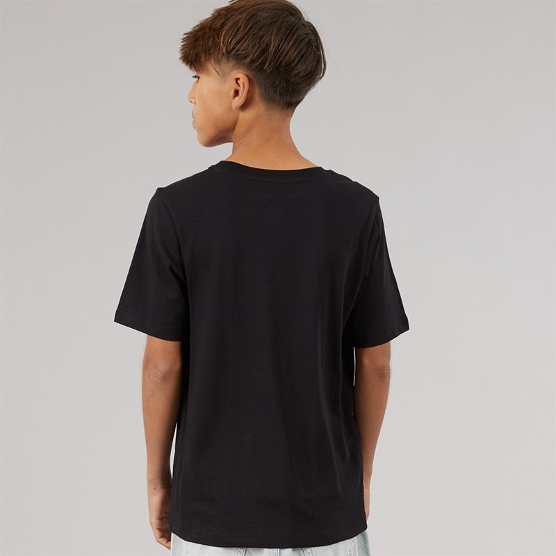 Boys Munk T-Shirt Black - Image 2