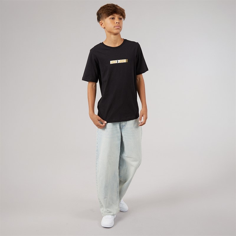 Boys Munk T-Shirt Black - Image 4