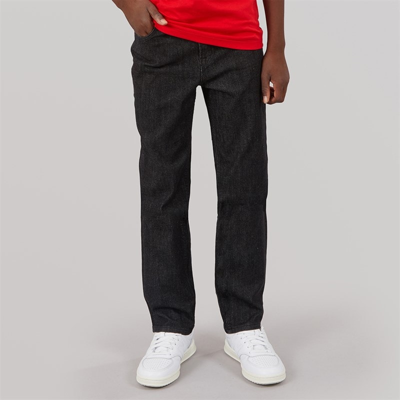 Boys Clark AKM 964 Jeans Black Denim - Image 1