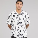 Mens Jeff Charge Resort Short Sleeve Shirt Cloud Dancer