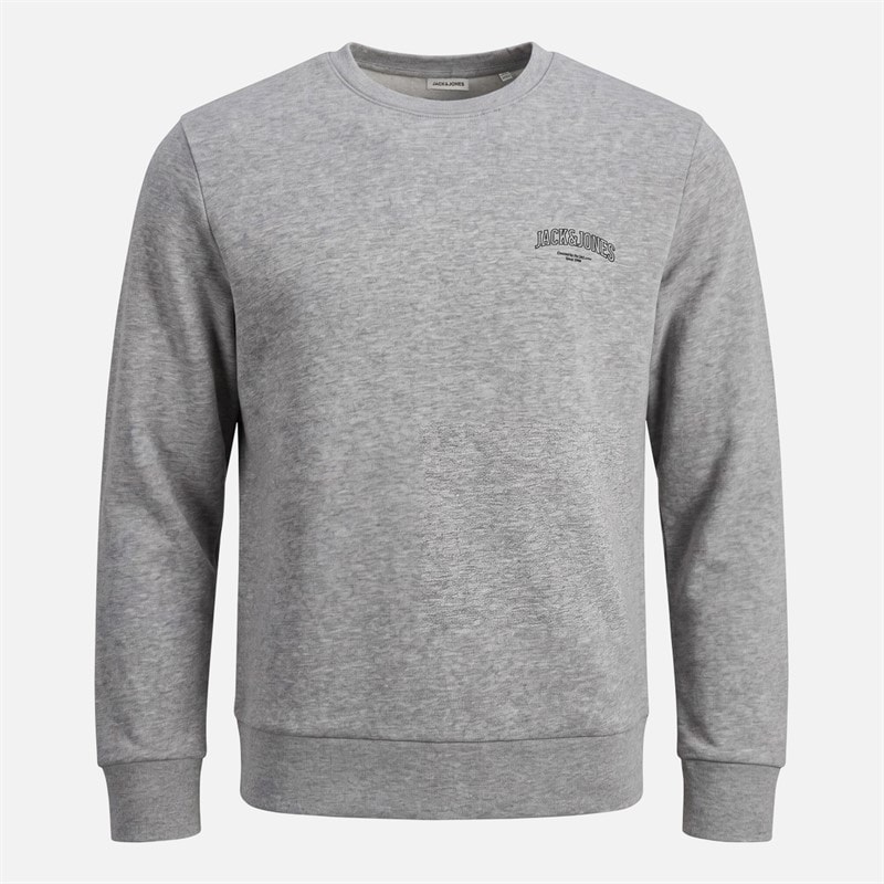 Mens Jeffrey Three Pack Sweatshirts Navy Blazer/Light Grey Marl Navy Blazer/Light Grey Marl/Black - Image 4