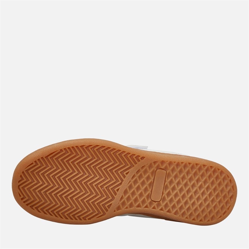 Boys Hype PU Trainers Bright White - Image 2