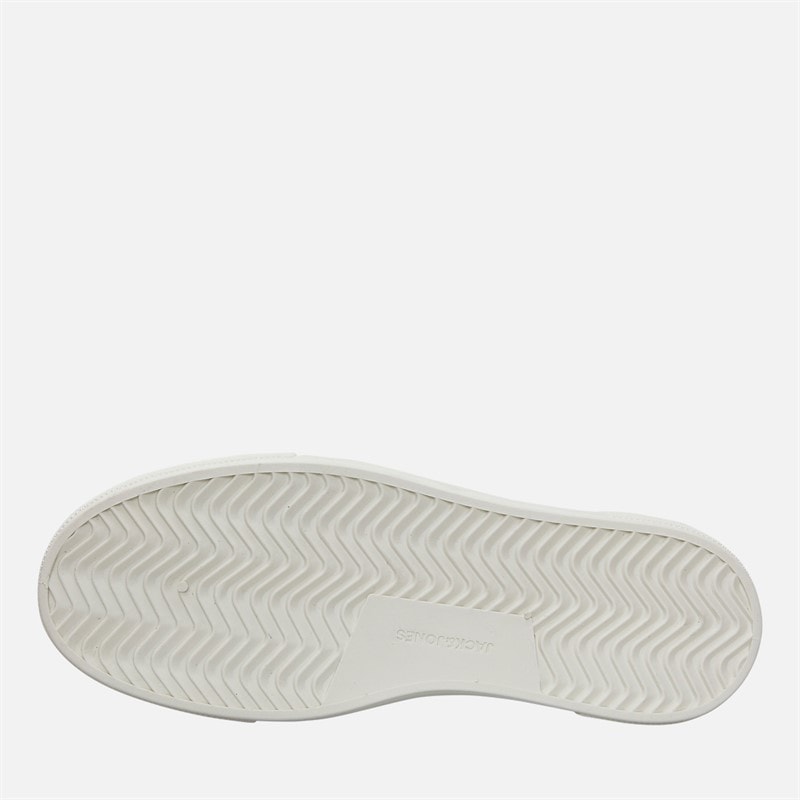 Mens Cobra PU Combo Trainers White/Plaza Taupe - Image 2