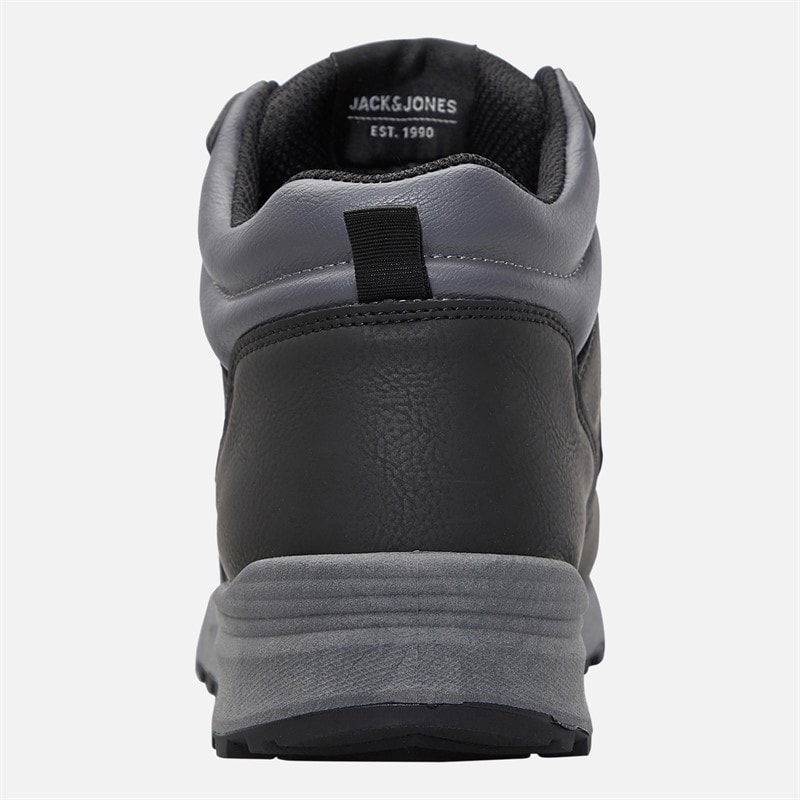 Mens Melfort PU Boots Anthracite - Image 3