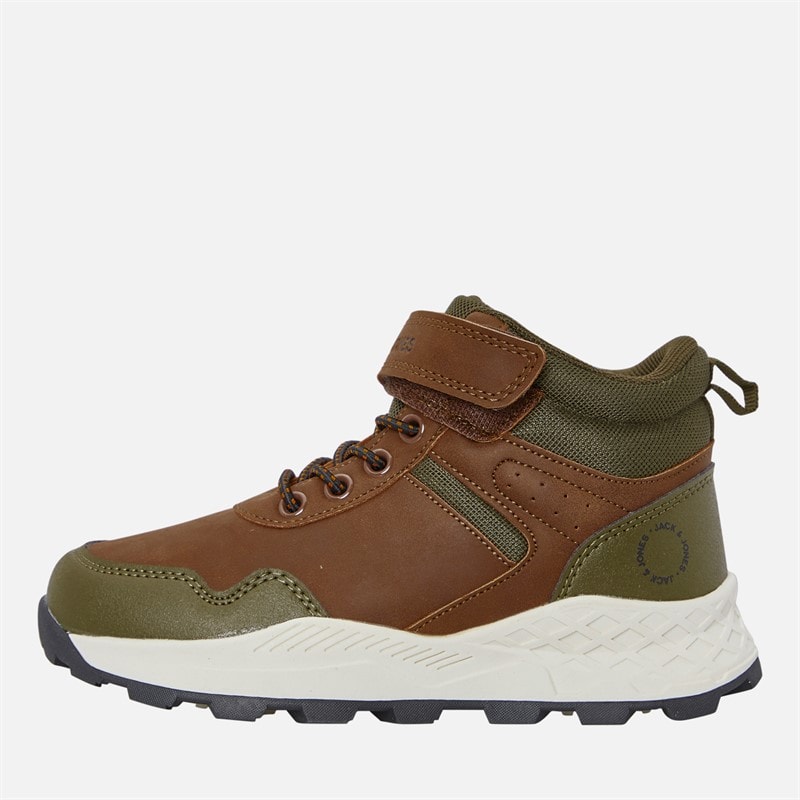 JACK & JONES Infant Boys Trek Winter Boots Dark Olive