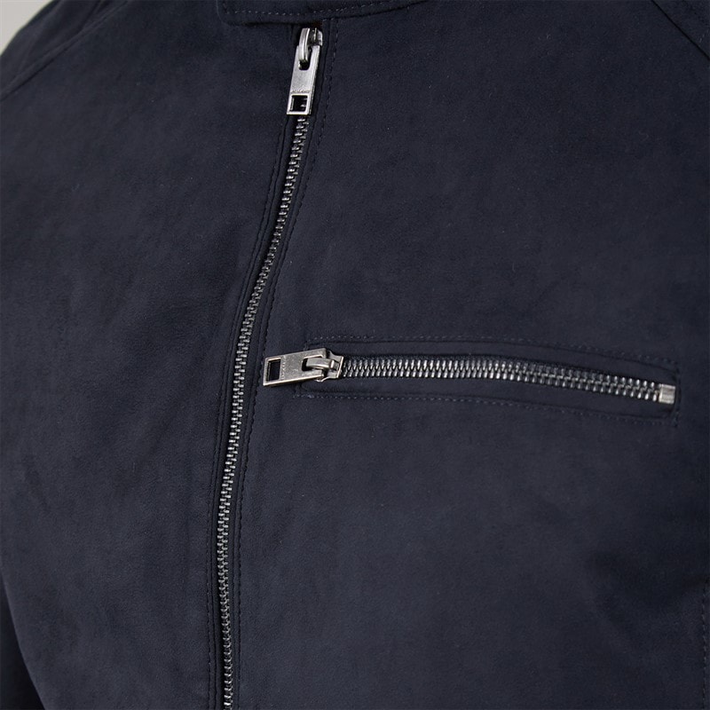 Mens Dylan PU Jacket Black - Image 5