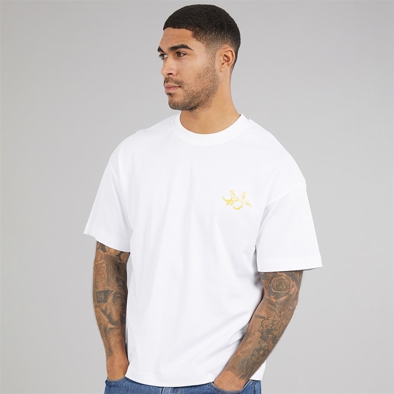 Mens Limencello T-Shirt Bright White Limencello - Image 2