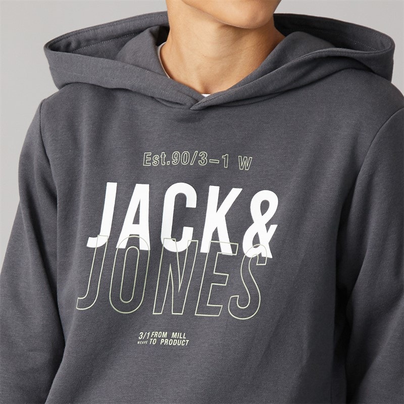 Boys Mickey Sweatshirt And Joggers Tracksuit Asphalt - Image 3