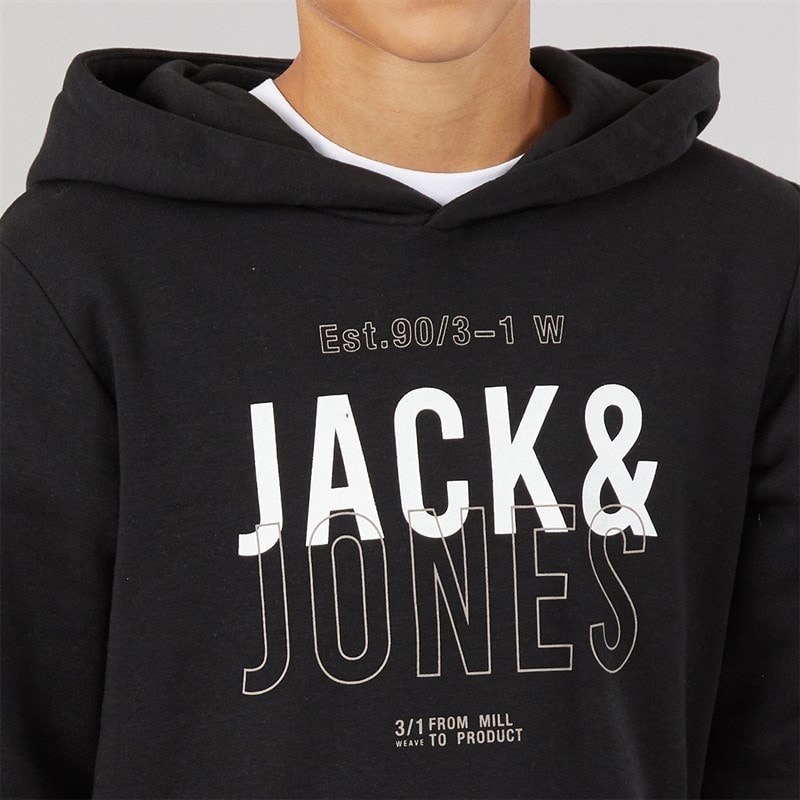 Boys Mickey Sweatshirt And Joggers Tracksuit Black - Image 3